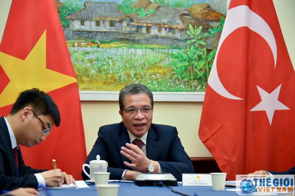 Covid-19: Thứ trưởng Ngoại giao Việt Nam-Thổ Nhĩ Kỳ điện đàm thúc đẩy quan hệ song phương