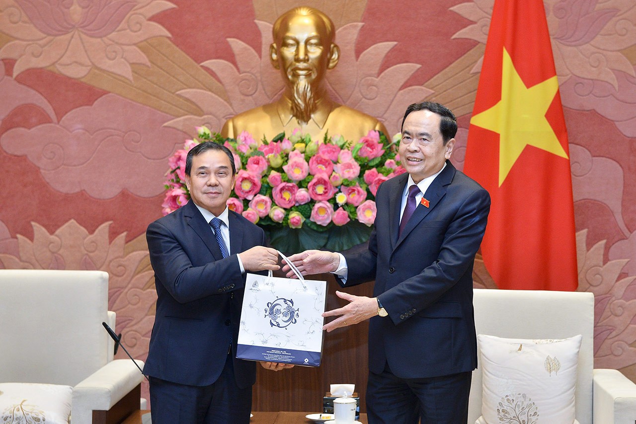 Gặp mặt Nhóm Nghị sĩ hữu nghị Việt Nam-Lào trao đổi kế hoạch hoạt động năm 2022(Nguồn: quochoi.vn)