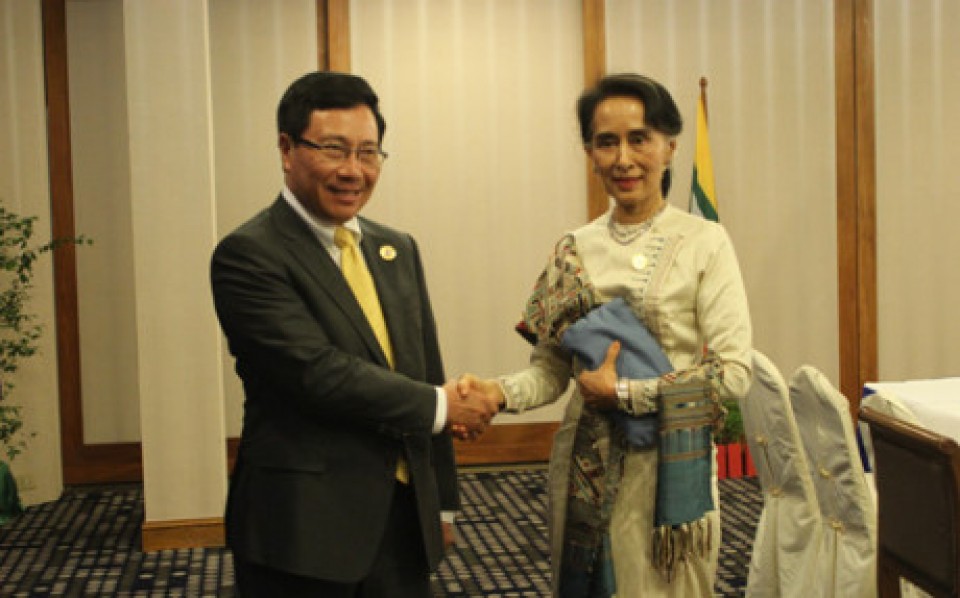Việt Nam, Myanmar nhất trí tăng cường hợp tác