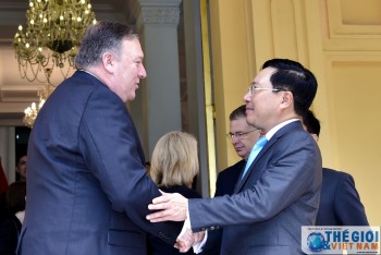 Phó Thủ tướng Phạm Bình Minh tiếp Bộ trưởng Ngoại giao Hoa Kỳ
