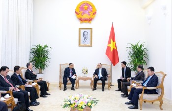 Thủ tướng Nguyễn Xuân Phúc tiếp Phó Chủ tịch Quốc hội Lào