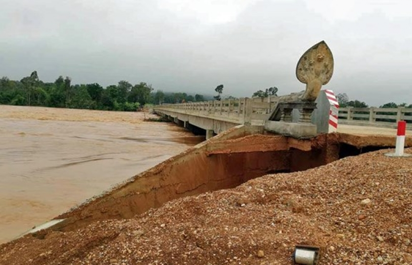 Điện thăm hỏi về tình hình mưa lũ tại Campuchia