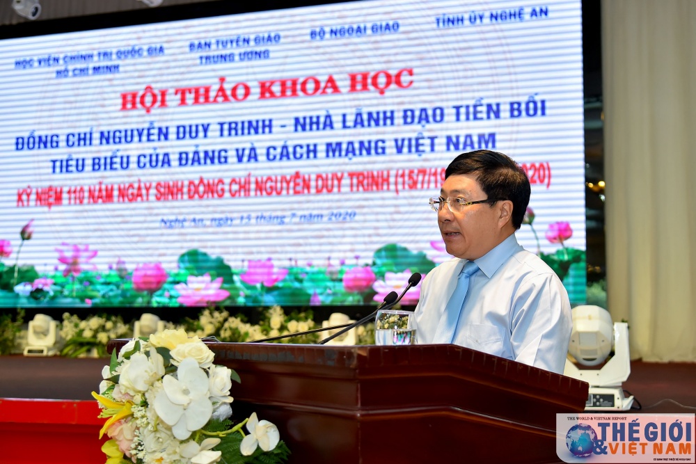 Khai mạc Hội thảo Khoa học ‘Đồng chí Nguyễn Duy Trinh - Nhà lãnh đạo tiền bối tiêu biểu của Đảng và cách mạng Việt Nam’