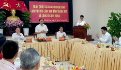 Thứ trưởng Thường trực Bùi Thanh Sơn thăm và làm việc tại tỉnh Khánh Hòa