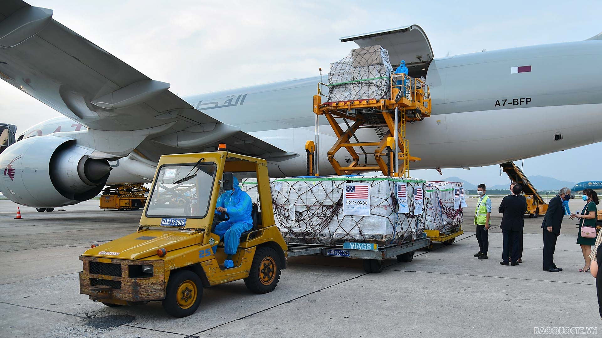 US-donated vaccines delivered to Vietnam