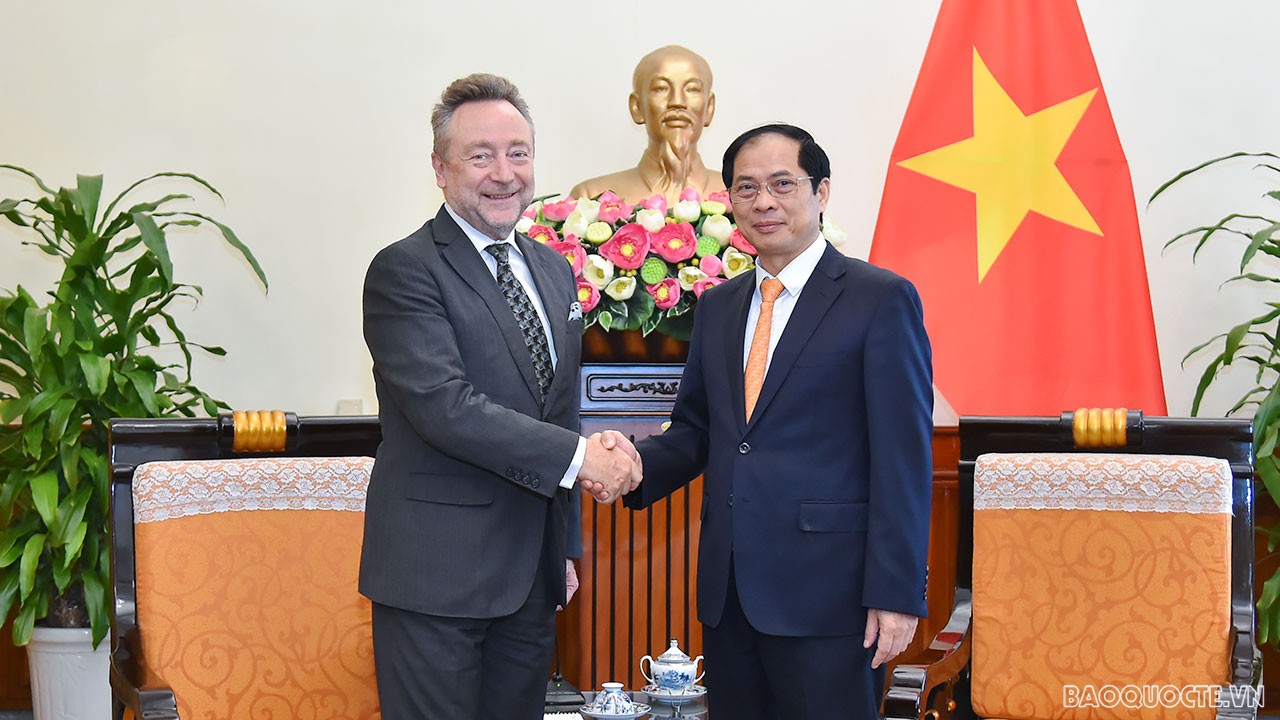Bộ trưởng Ngoại giao Bùi Thanh Sơn: Quan hệ hợp tác Việt Nam-Czech có nhiều chuyển biến về chất