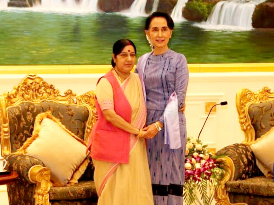 Bộ trưởng Ngoại giao Ấn Độ thăm Myanmar