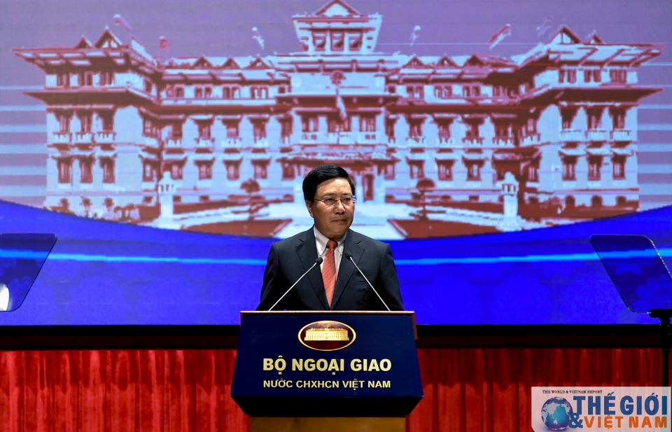 Toàn văn phát biểu của Phó Thủ tướng Phạm Bình Minh tại Hội nghị Ngoại vụ 19
