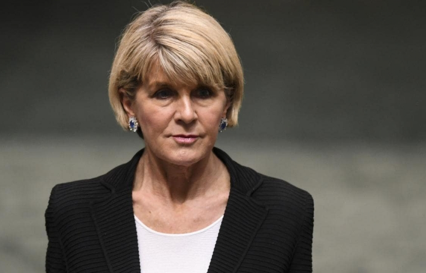 ba julie bishop bat ngo tuyen bo tu chuc ngoai truong australia