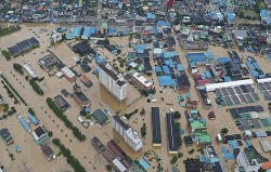 Số người thiệt mạng do mưa lũ, lở đất tại Hàn Quốc lên đến hơn 30 người