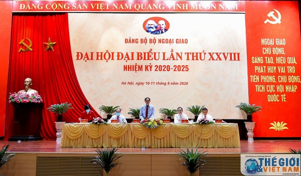 Phiên họp trù bị Đại hội đại biểu Đảng bộ Bộ Ngoại giao lần thứ XXVIII