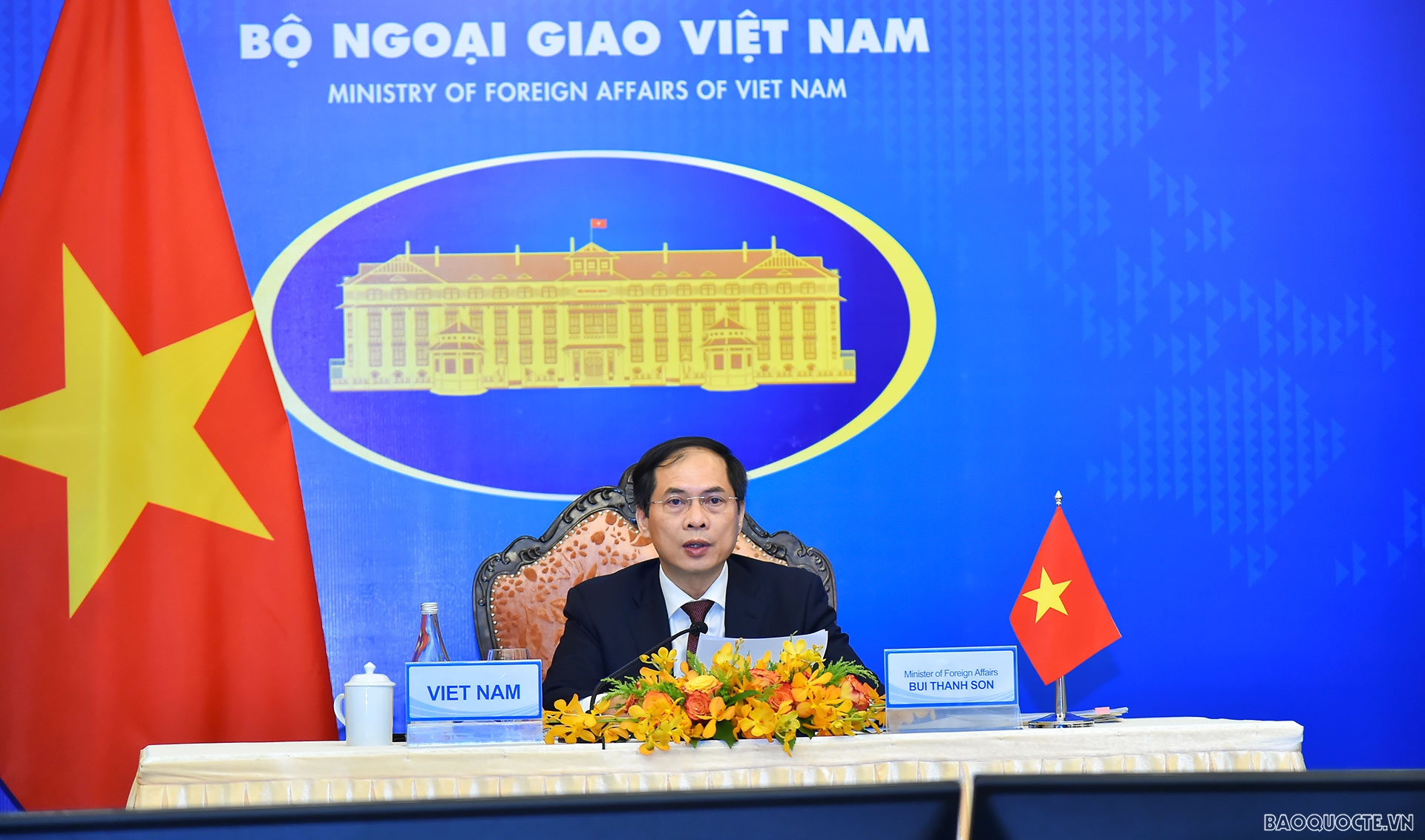 AMM-54: Bộ trưởng Bùi Thanh Sơn đề xuất 4 nhóm giải pháp thúc đẩy hợp tác Mekong với các đối tác