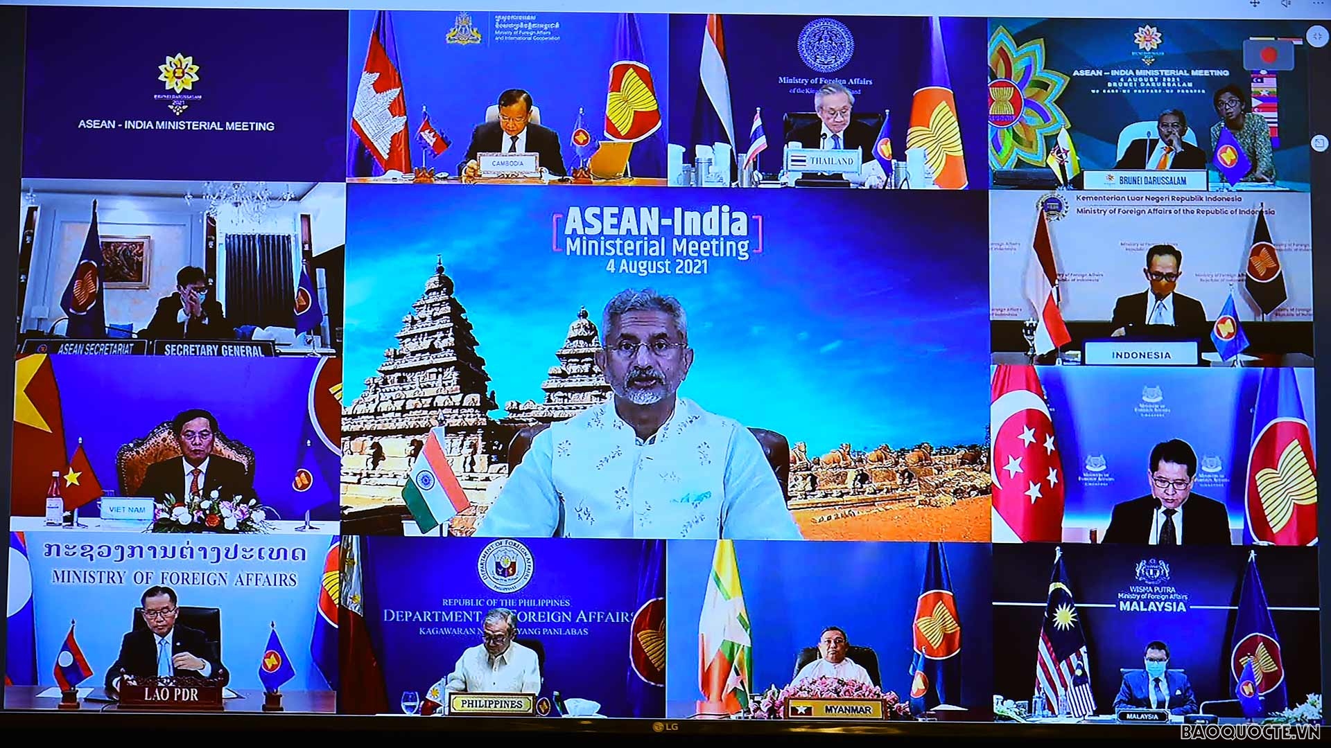 ASEAN-Ấn Độ đoàn kết và tương trợ trong ứng phó Covid-19, thúc đẩy tự cường chuỗi cung ứng