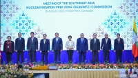 AMM-55: Bộ trưởng Bùi Thanh Sơn tham dự ngày làm việc đầu tiên Hội nghị Bộ trưởng Ngoại giao ASEAN lần thứ 55
