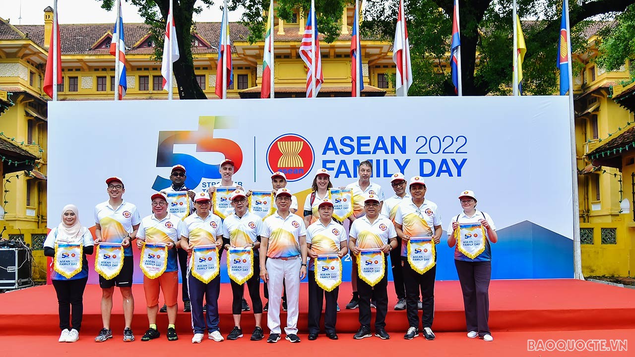 ASEAN Family Day 2022: Nơi kết nối đồng nghiệp, bạn bè, gia đình trong cộng đồng ASEAN và đối tác tại Hà Nội