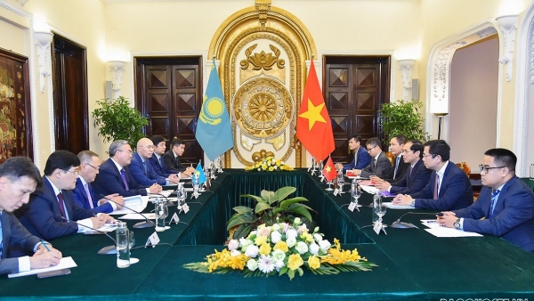 FM: Vietnam, Kazakhstan foster multi-faceted cooperation