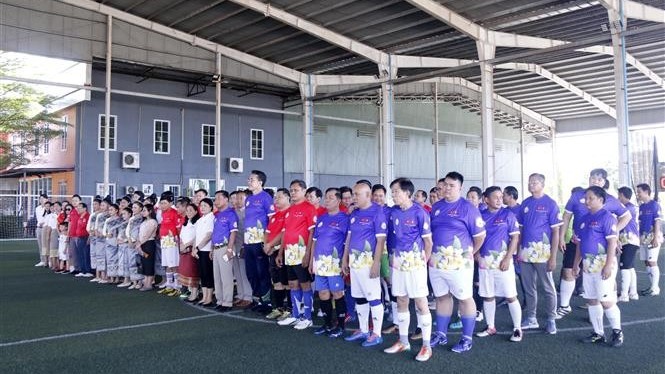 Football tournament marks Vietnam-Laos Solidarity and Friendship Year