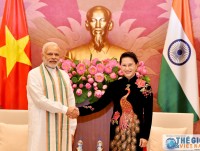 Chủ tịch Quốc hội Nguyễn Thị Kim Ngân tiếp Thủ tướng Ấn Độ