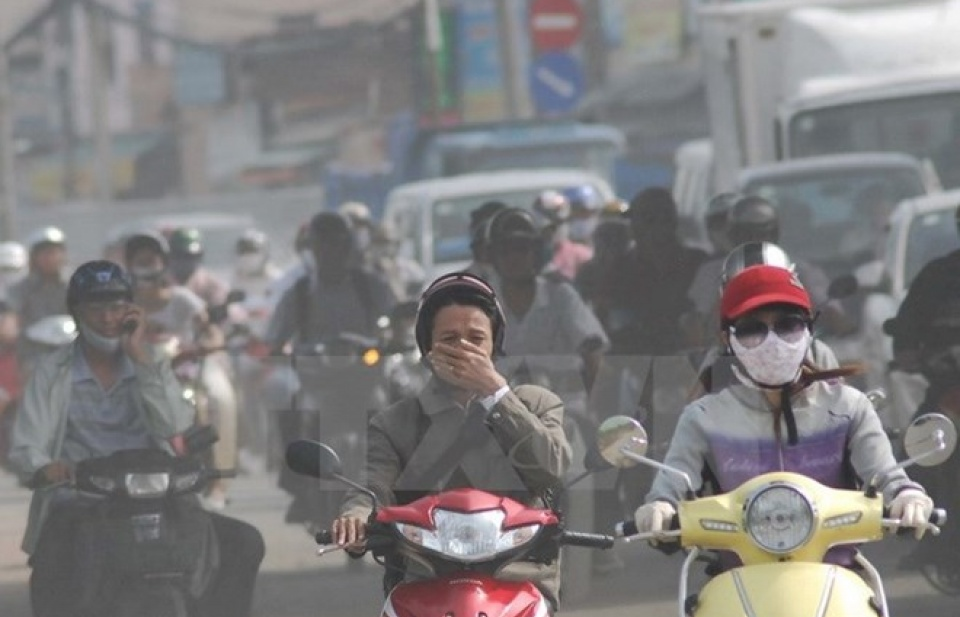 Ô nhiễm không khí ở Hà Nội và Thành phố Hồ Chí Minh ở mức báo động