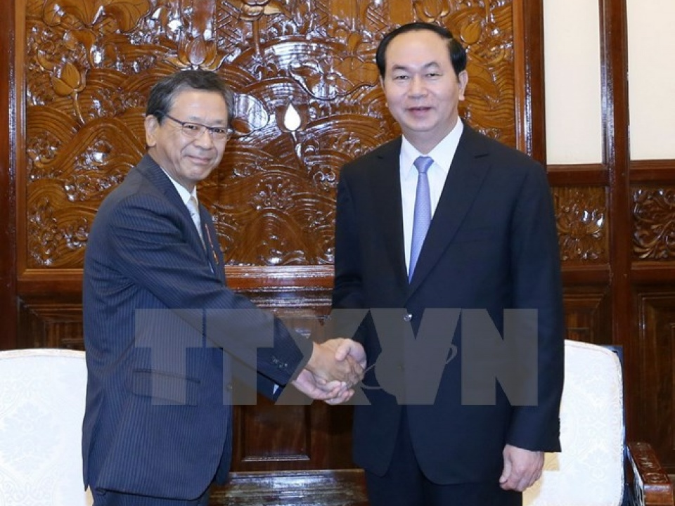 Chủ tịch nước tiếp Đại sứ Nhật Bản Hiroshi Fukada