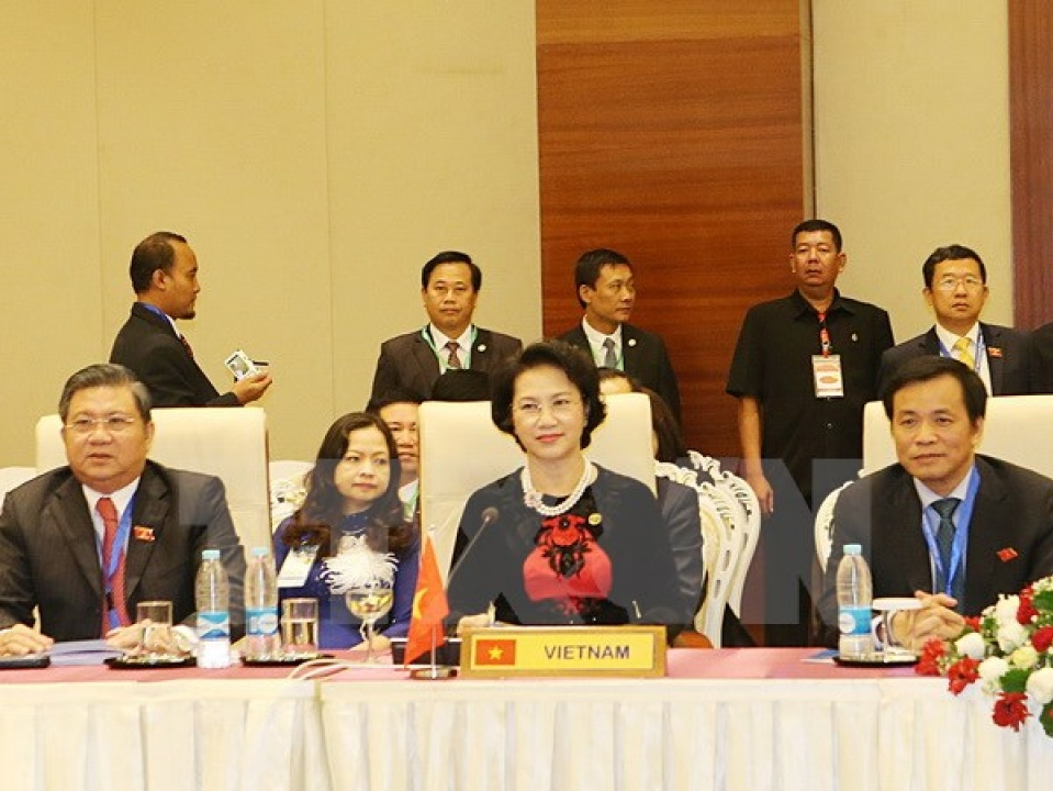 Chủ tịch Quốc hội Nguyễn Thị Kim Ngân dự phiên họp Ban Chấp hành AIPA