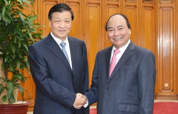 Thủ tướng tiếp Ủy viên Thường vụ Bộ Chính trị Trung Quốc
