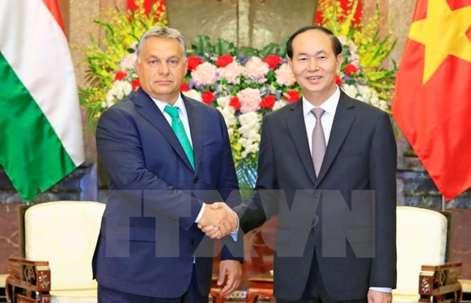 Chủ tịch nước hoan nghênh Hungary coi Việt Nam là đối tác ưu tiên