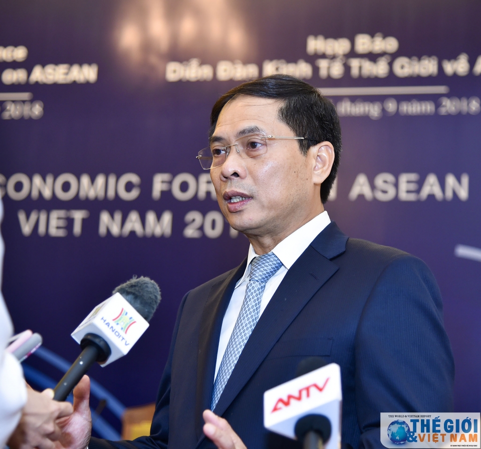 wef asean among vietnams largest diplomatic events in 2018 deputy fm