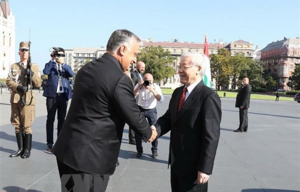 Việt Nam - Hungary nâng khuôn khổ quan hệ lên mức "Đối tác toàn diện"