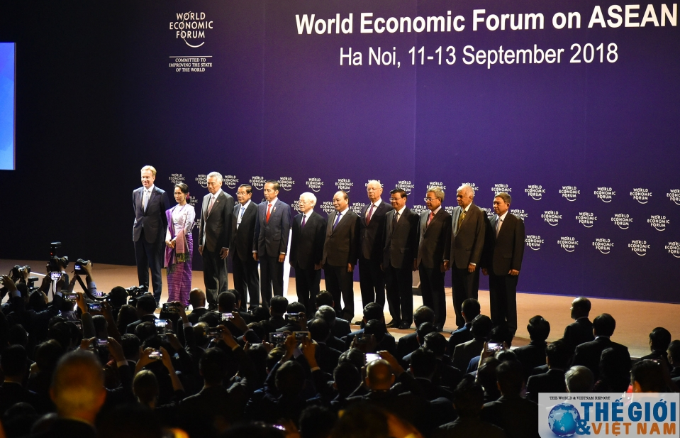 Khai mạc Hội nghị WEF ASEAN 2018