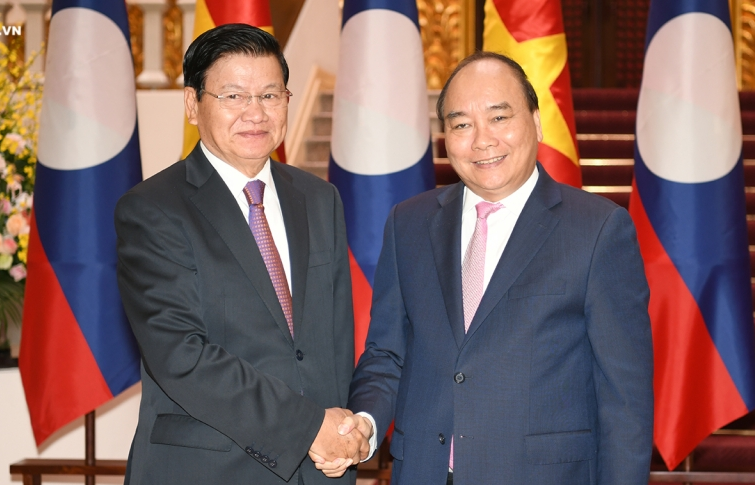 Thủ tướng Nguyễn Xuân Phúc tiếp Thủ tướng Lào, Campuchia bên lề WEF ASEAN 2018