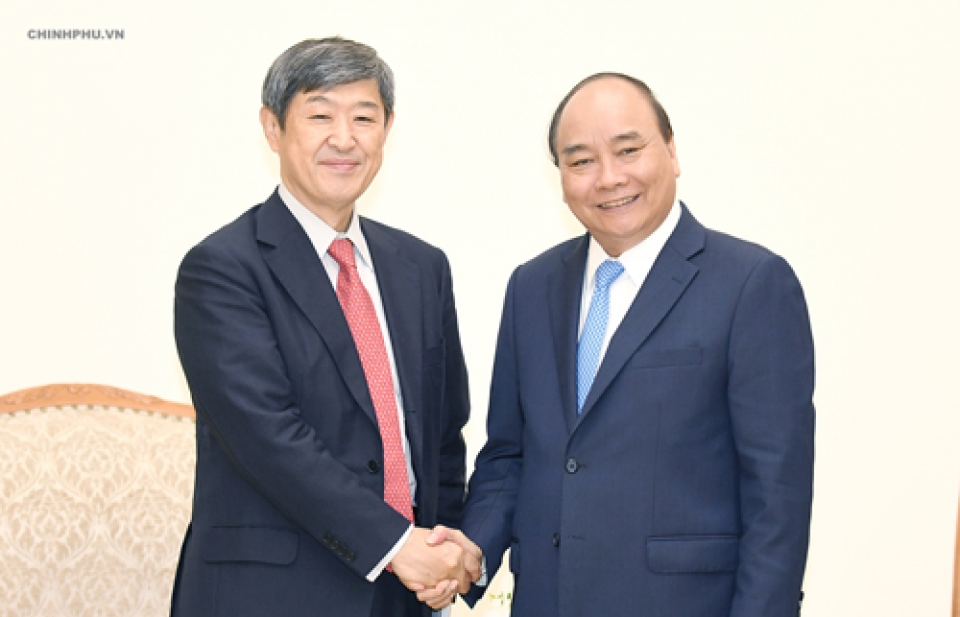 Thủ tướng tiếp Chủ tịch Cơ quan Hợp tác quốc tế Nhật Bản