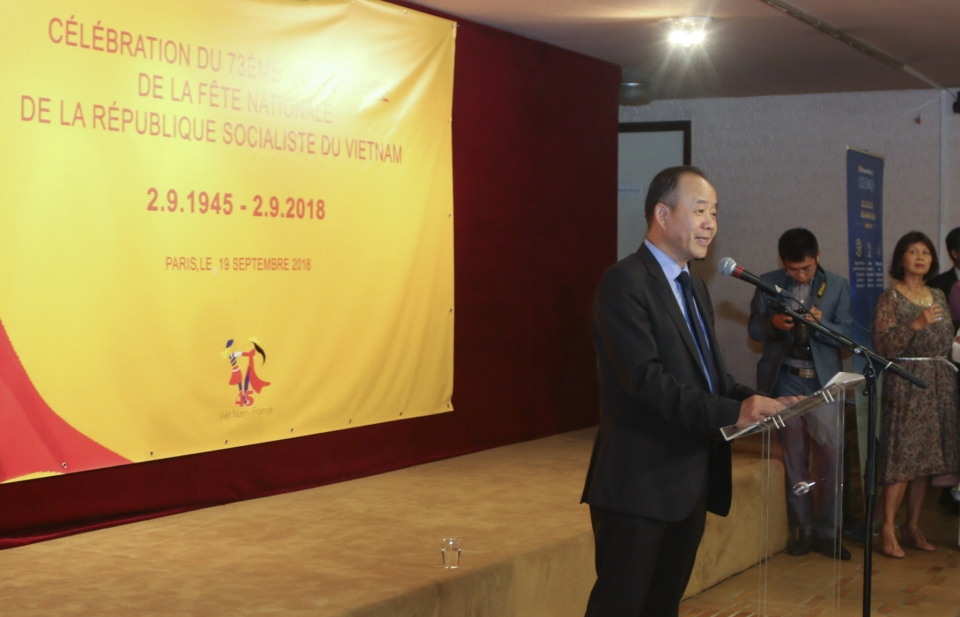 Lễ kỷ niệm Quốc khánh Việt Nam lần thứ 73 tại Pháp