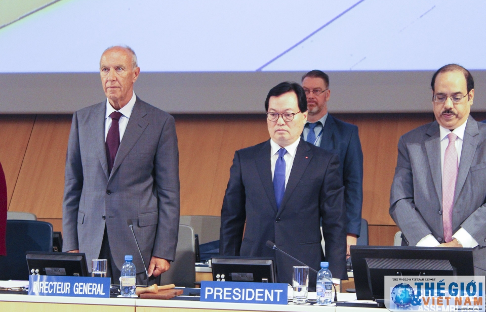 Khai mạc WIPO: các đại biểu mặc niệm Chủ tịch nước Trần Đại Quang