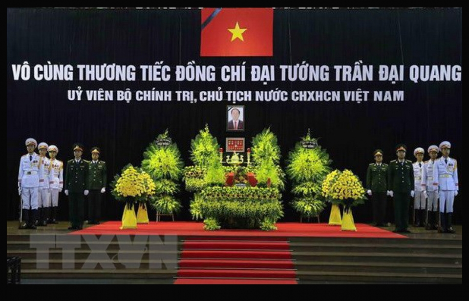 Cử hành trọng thể Lễ Quốc tang Chủ tịch nước Trần Đại Quang
