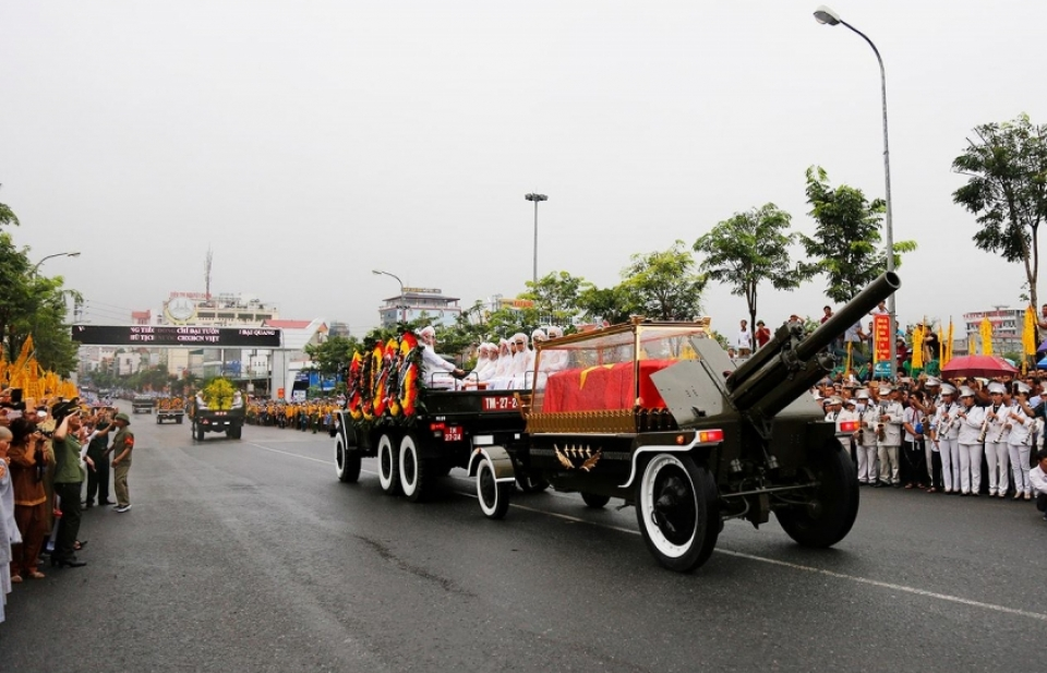 Memorial services held for President Tran Dai Quang