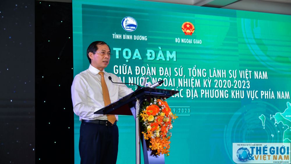 Đoàn Trưởng Cơ quan đại diện Việt Nam ở nước ngoài nhiệm kỳ 2020-2023 tọa đàm với các địa phương phía Nam