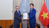 Việt Nam tiếp nhận bản sao Thư ủy nhiệm bổ nhiệm Đại sứ El Salvador