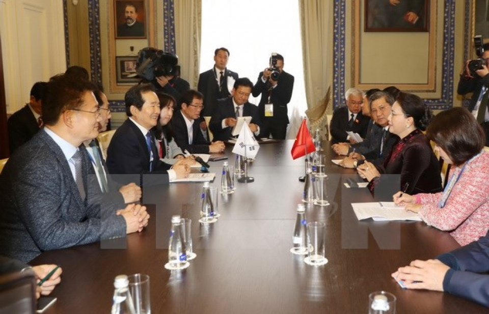 Quốc hội hai nước Việt Nam-Hàn Quốc tăng cường giao lưu hợp tác