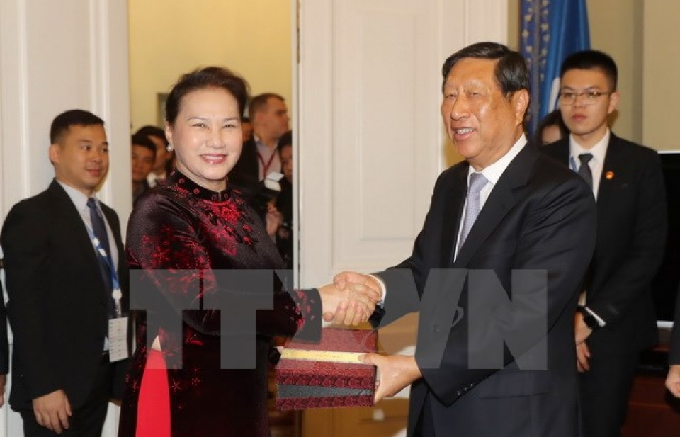 Hợp tác Quốc hội là nền tảng phát triển quan hệ Việt Nam-Trung Quốc