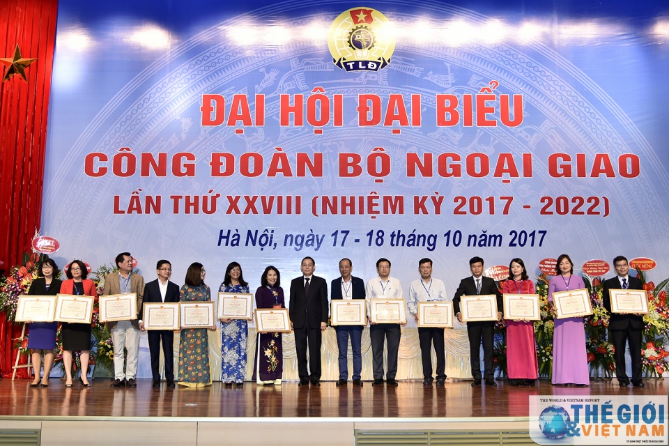 sac mau dai hoi cong doan bo ngoai giao nhiem ky 2017 2022