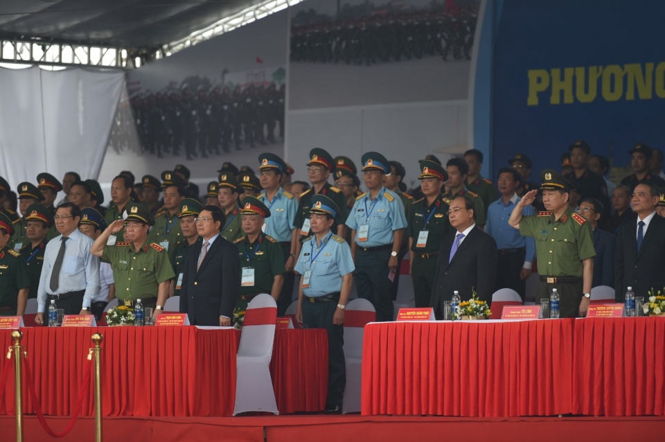 xuat quan dien tap phuong an bao ve tuan le cap cao apec 2017