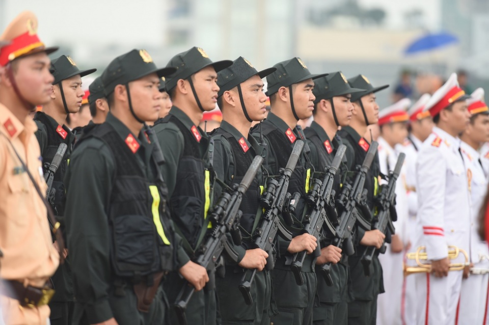 xuat quan dien tap phuong an bao ve tuan le cap cao apec 2017