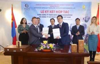 Hợp tác đầu tiên giữa doanh nghiệp Việt Nam và Mông Cổ