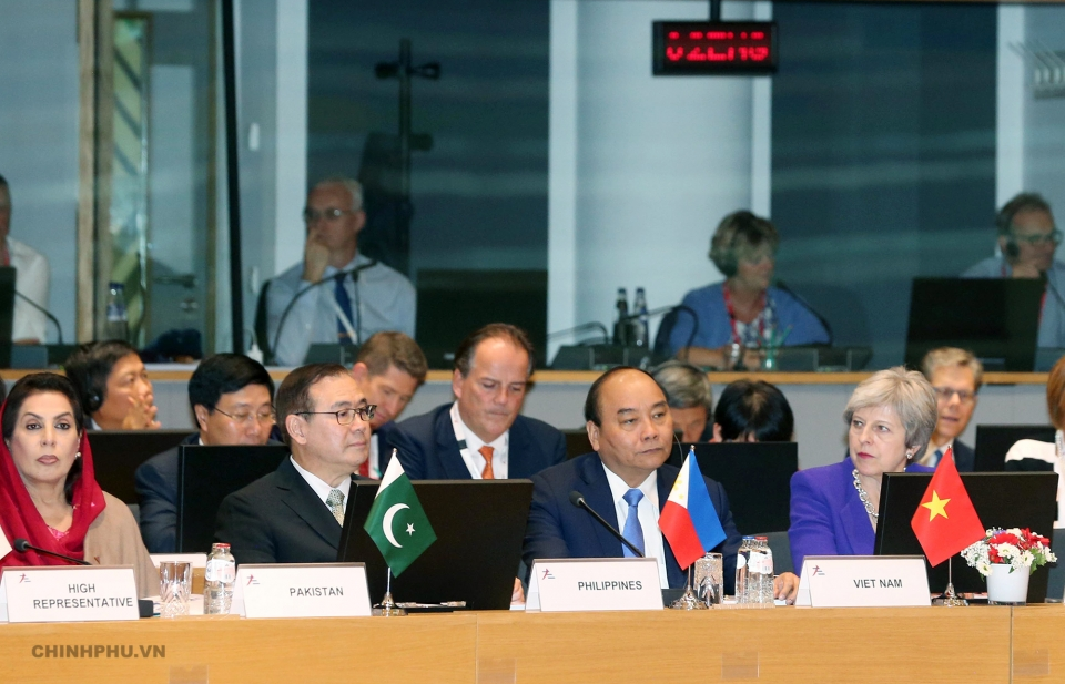 Thủ tướng đề nghị hợp tác của ASEM cần có thêm nội hàm về ASEAN