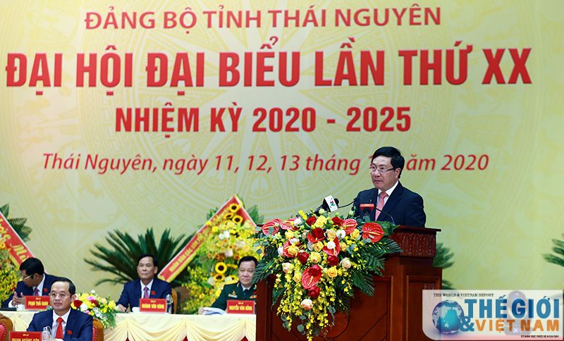 Phó Thủ tướng Phạm Bình Minh: Thái Nguyên phấn đấu trở thành trung tâm công nghiệp hiện đại