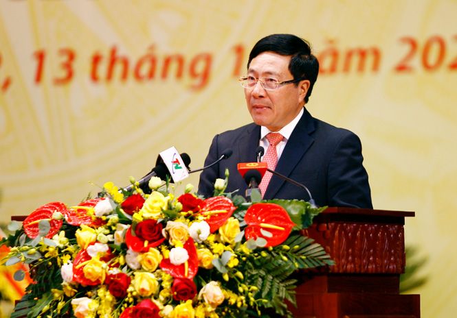 Phát biểu của đồng chí Phạm Bình Minh tại Đại hội đại biểu Đảng bộ tỉnh Thái Nguyên lần thứ XX