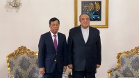 Đại sứ Lương Quốc Huy làm việc với Thứ trưởng Ngoại giao phụ trách kinh tế, Bộ ngoại giao Iran