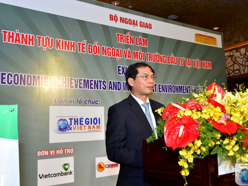 Triển lãm Thành tựu kinh tế đối ngoại và Môi trường đầu tư tại Việt Nam