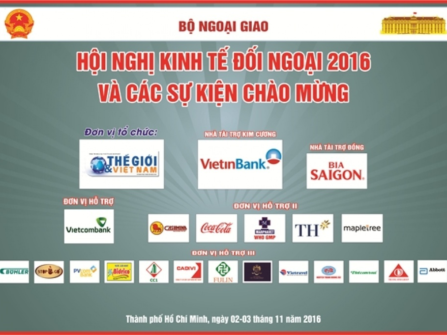 Hội nghị Kinh tế đối ngoại: Diễn đàn Cấp cao Việt Nam 2016